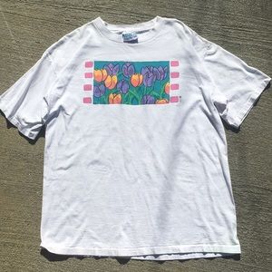 Fresh produce vintage T shirt size Large